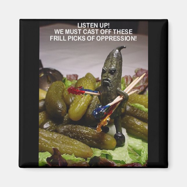 The Relish Tray Revolt Magnet (Front)