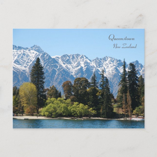The Remarkables, Queenstown, New Zealand Postcard (Front)