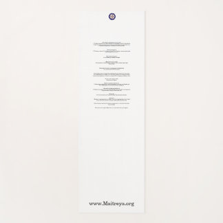 The Reminder Yoga Mat