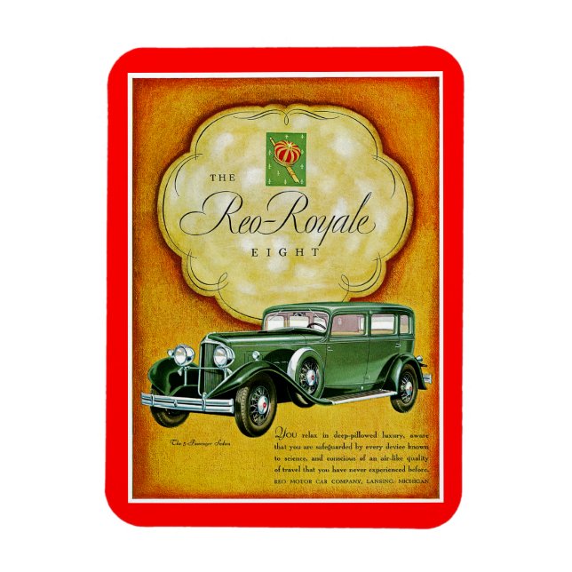 The Reo-Royale Eight Magnet (Vertical)