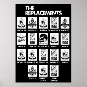 "The Replacements" MVC III Lineup Poster