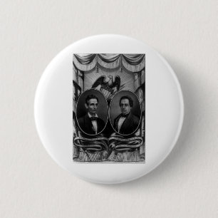 The Republican Banner for 1860 - 1860 2 Inch Round Button