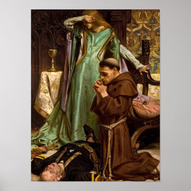 The Rescue of Gismonda, 1906 by J. C. Leyendecker Poster (Front)