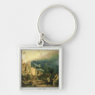 The Rescue of John Wesley Keychain