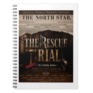 The Rescue Trial World Premiere Vintage Notebook