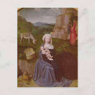 The Rest on the Flight into Egypt Postcard