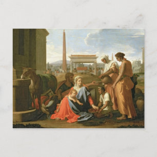 The Rest on the Flight into Egypt Postcard