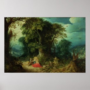 The Rest on the Flight into Egypt Poster