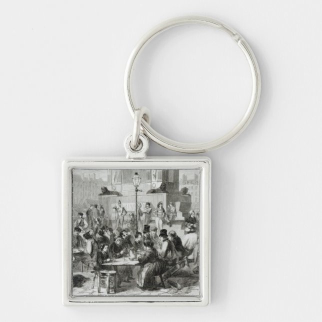 The Restaurant of wet feet Keychain (Front)