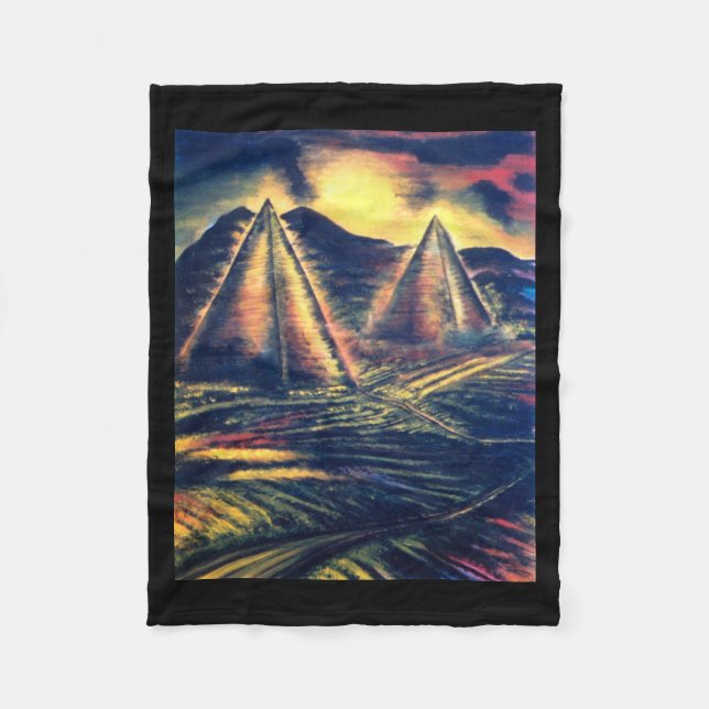 The Resting Place Fleece Blanket (Front)