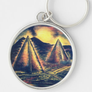 The Resting Place, Pyramids Keychain