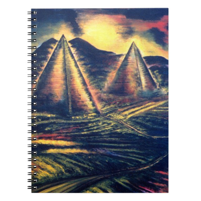 The Resting Place, Pyramids Notebook (Front)