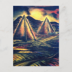 The Resting Place, Pyramids Postcard