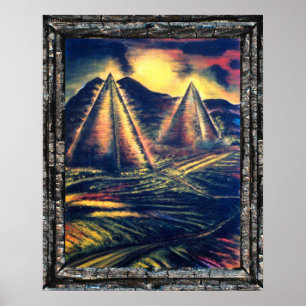 The Resting Place, Pyramids Poster
