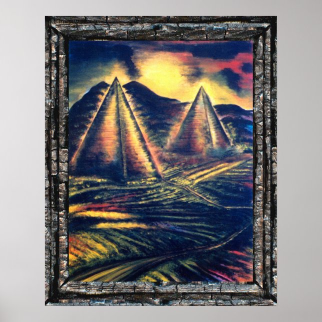 The Resting Place, Pyramids Poster (Front)