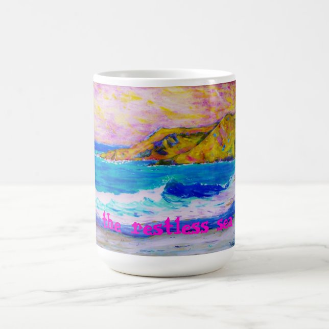 the restless sea coffee mug (Center)