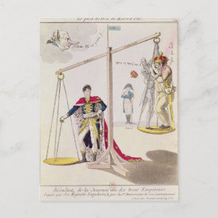 The Result of the Day of the Three Emperors Postcard