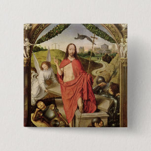 The Resurrection 2 Inch Square Button