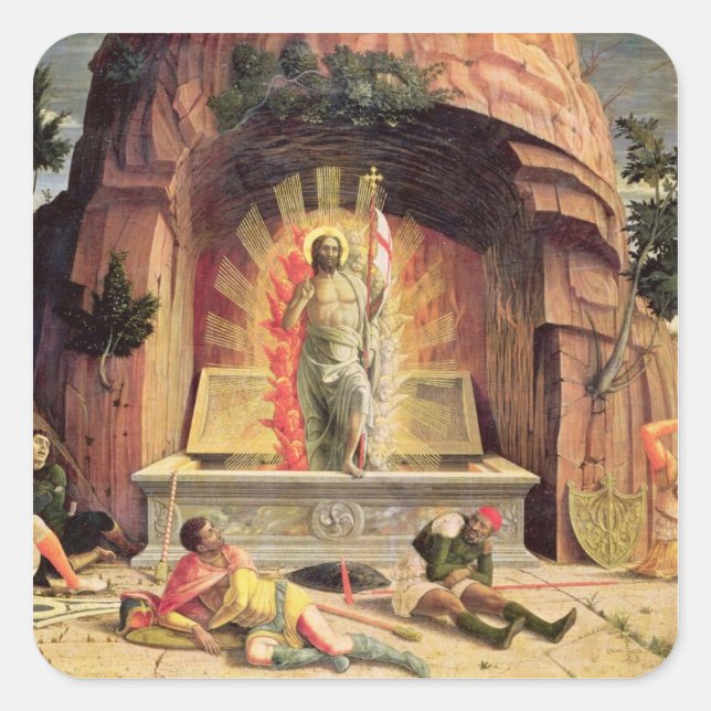 The Resurrection 2 Square Sticker (Front)