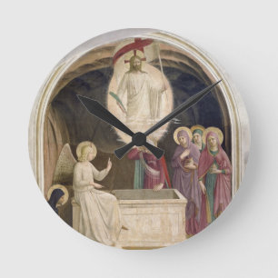 The Resurrection of Christ and the Pious Women at Round Clock