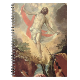 The Resurrection of Christ (oil on canvas) Notebook