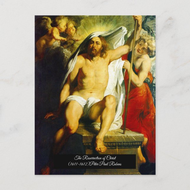 The Resurrection of Christ Postcard (Front)