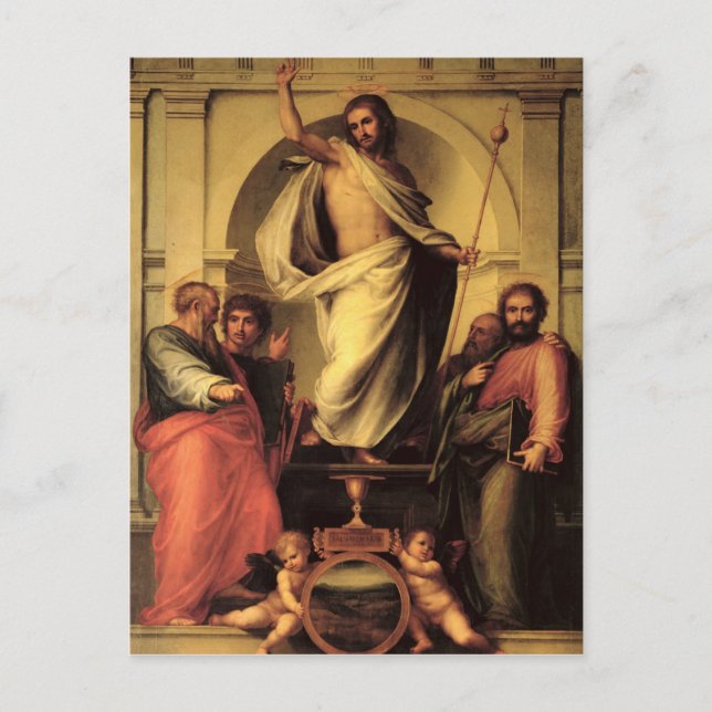 The Resurrection of Christ Postcard (Front)