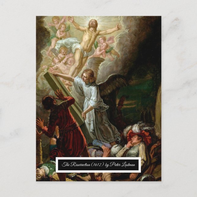 The Resurrection of Jesus Postcard (Front)