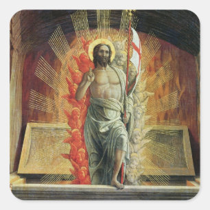 The Resurrection Square Sticker