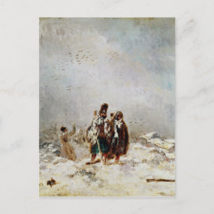 The Retreat from Russia Postcard