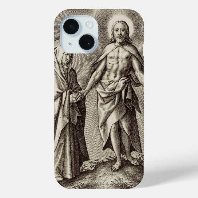 The Retreen Christ stands on a hill  Case-Mate iPhone Case (Back)