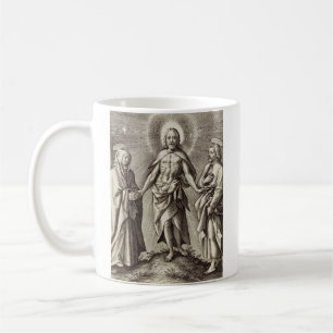 The Retreen Christ stands on a hill Coffee Mug