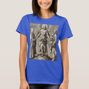 The Retreen Christ stands on a hill T-Shirt