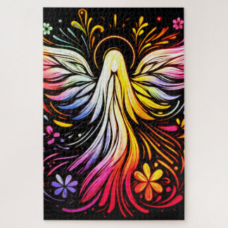 The Retro Angel Poster for Adults 20x30 1014 piece Jigsaw Puzzle