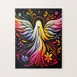 The Retro Angel Posters for Adults 11x14 252 piece Jigsaw Puzzle