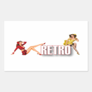 The RETRO Brand Sticker