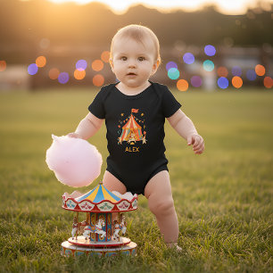 The Retro Circus Crew Baby Bodysuit