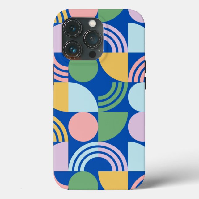 The Retro Pattern | Iphone 13 pro case (Back)