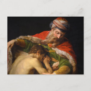 The Return of the Prodigal Son, 1773 by Pompeo Bat Postcard