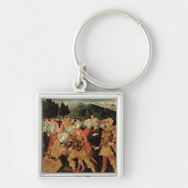 The Return of Ulysses, cassone panel, Sienese Keychain (Front)