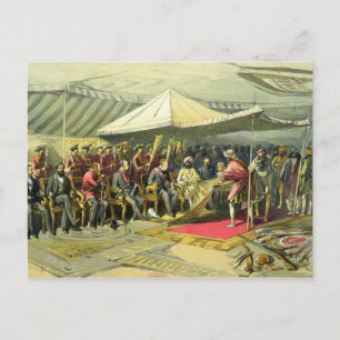 The Return Visit of the Viceroy to the Maharajah o Postcard