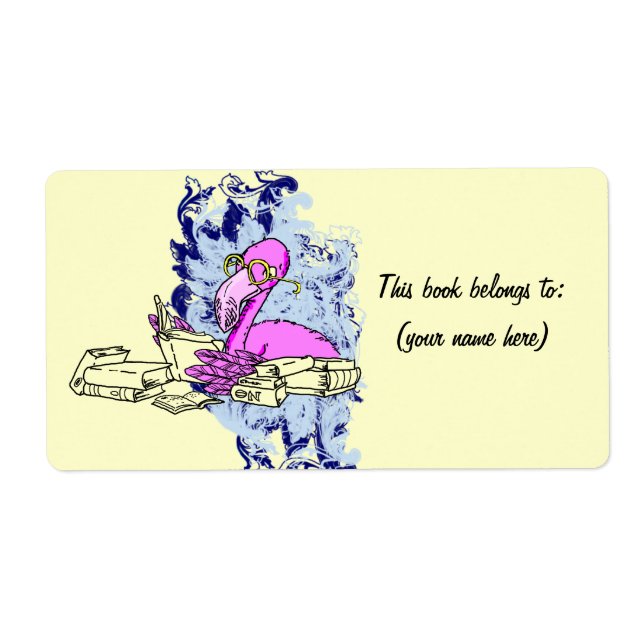 The Reusable 12 bookplate, square 2 (Front)