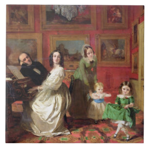 The Rev. and Mrs Palmer-Lovell with their daughter Tile
