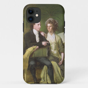 The Rev. and Mrs Thomas Gisborne, of Yoxhall Lodge iPhone 11 Case
