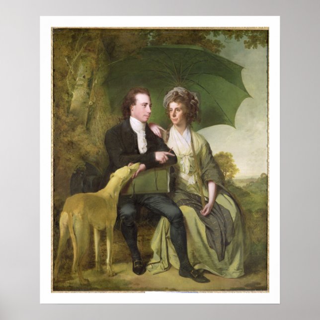 The Rev. and Mrs Thomas Gisborne, of Yoxhall Lodge Poster (Front)