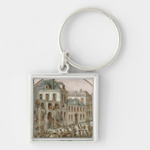 The Reveillon Riot of April, 1789 Keychain