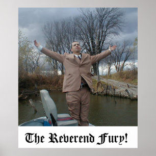 The Reverend Fury Poster