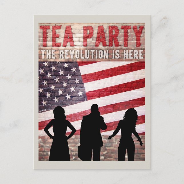 The Revolution Is Here Postcard (Front)