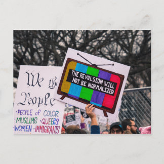 The Revulsion will not be Normalized Postcard