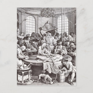 The reward of Cruelty postcard